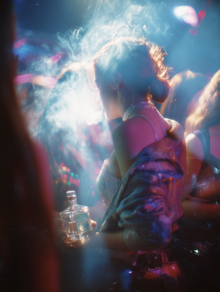 Съёмка для компейна парфюма