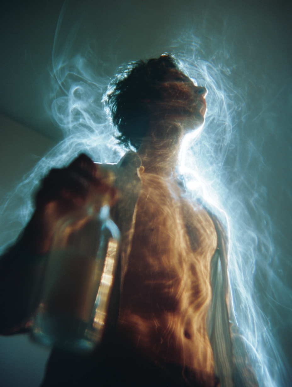 Съёмка для компейна парфюма