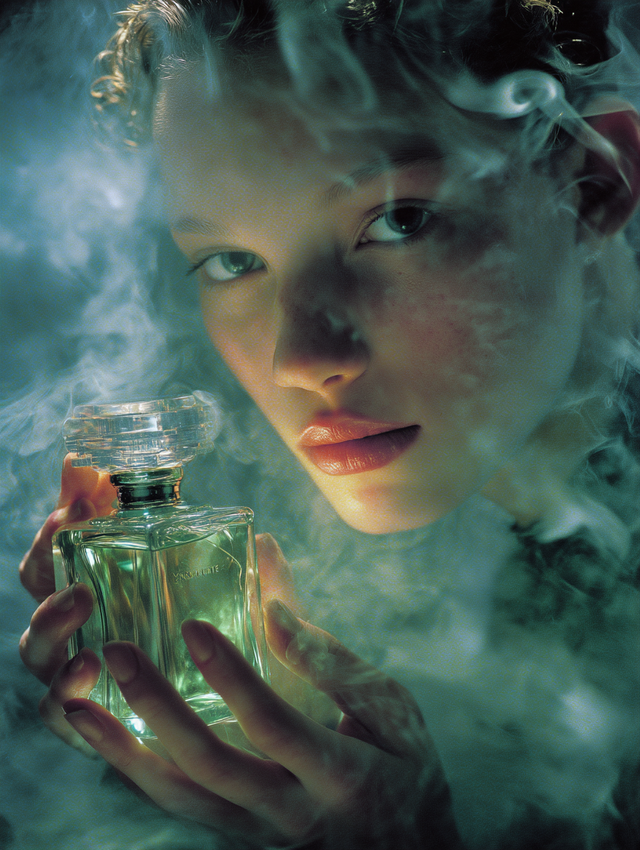 Съёмка для компейна парфюма